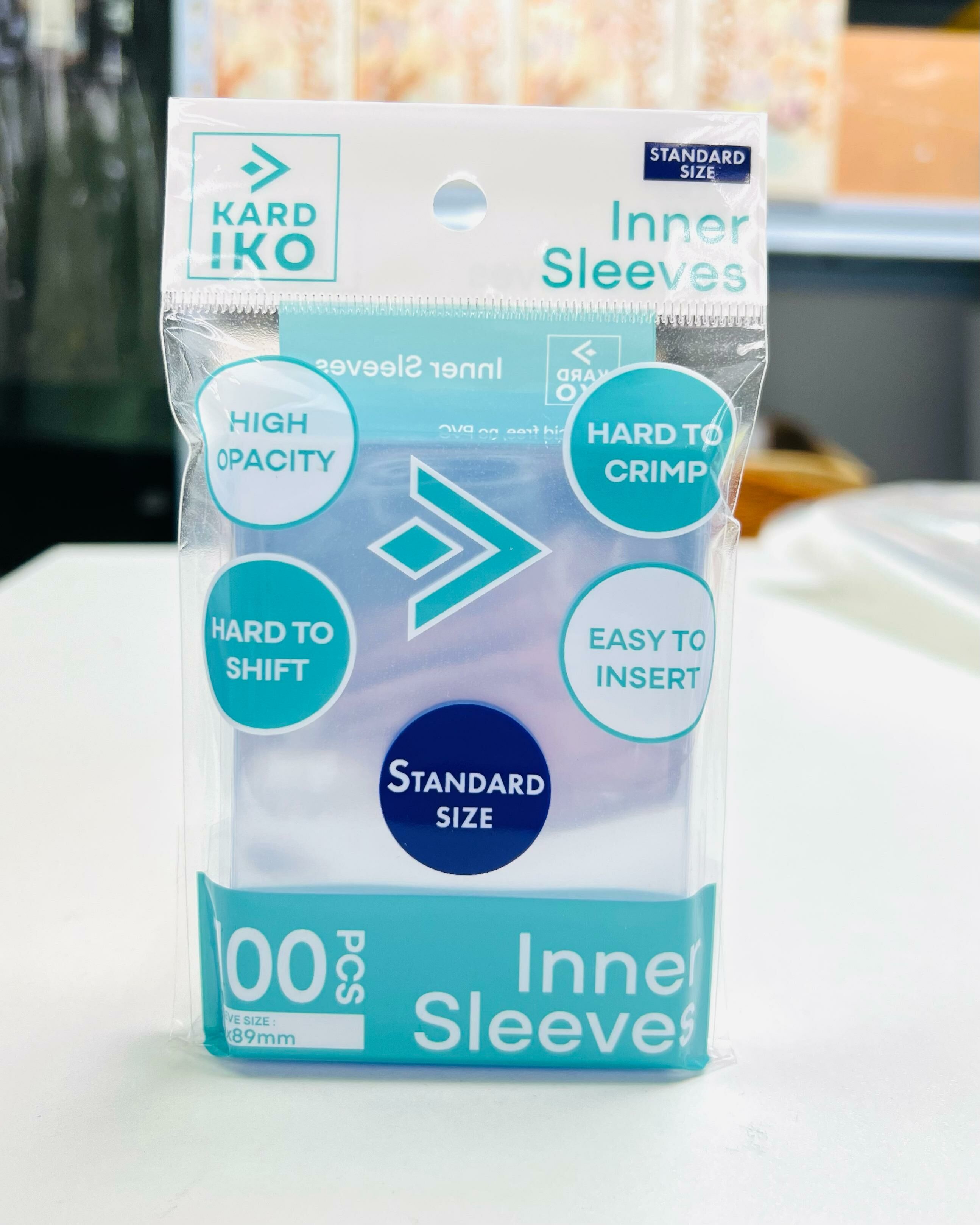 KARDIKO-Inner Sleeves Standard Size Clear -KIK00002(64 X 89mm)100pcs