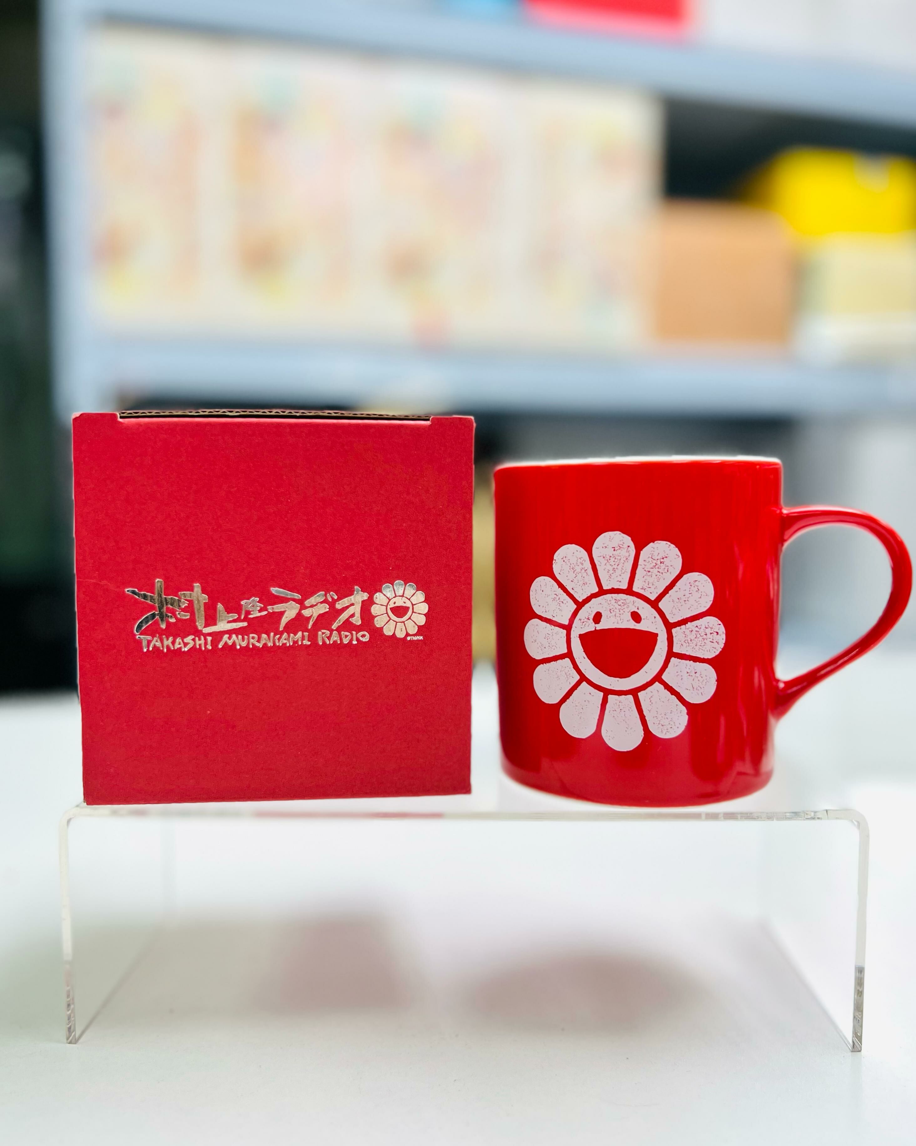 Takashi Murakami Radio Mug Red