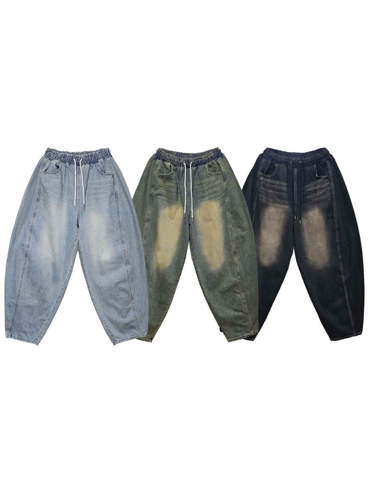 洗水鬆身牛仔褲 F&c-057P