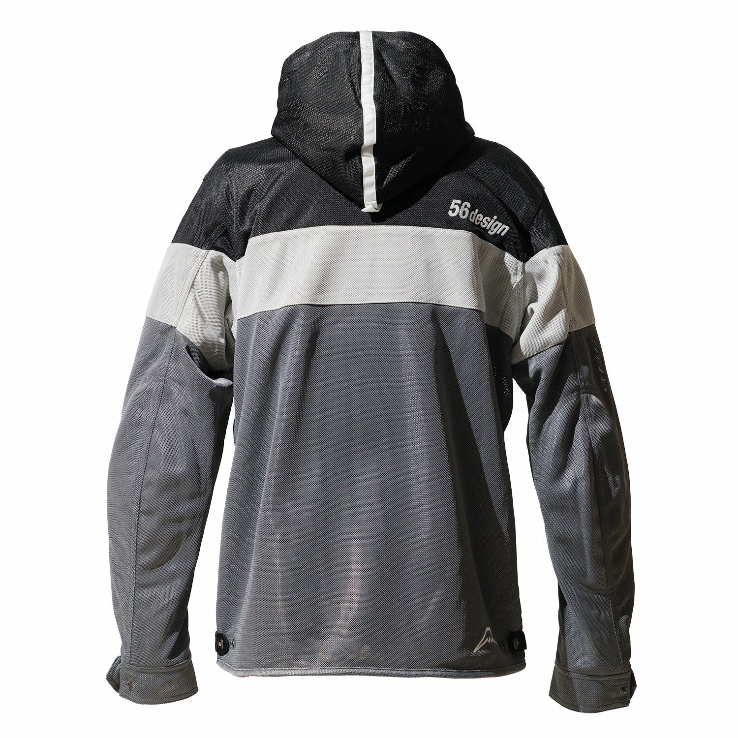 Mesh Hoodie，56DESIGN × KUSHITANI聯名外套，採用高密度網布，全身透氣結構與多彩色系，夏季通勤必備