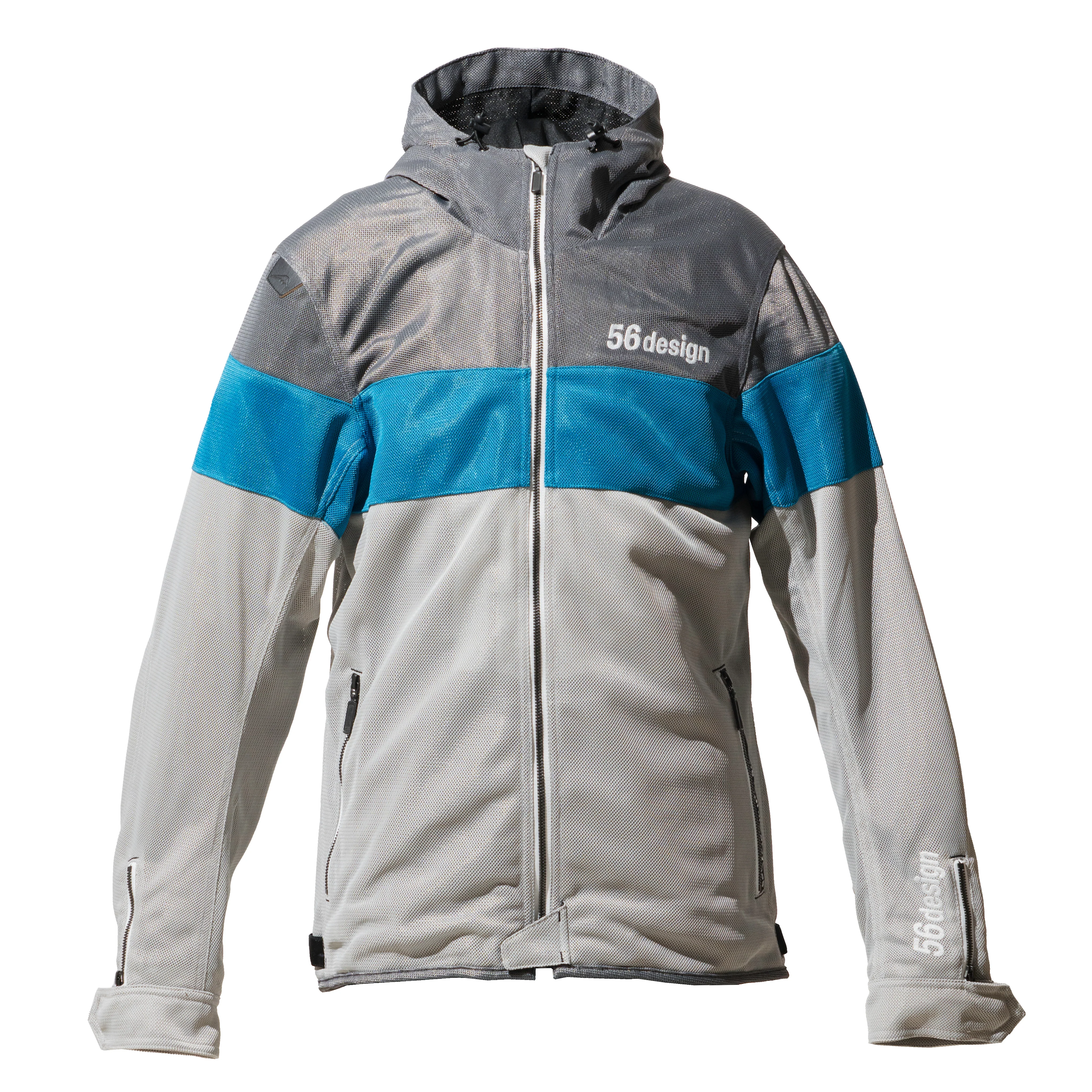 56DESIGN KUSHITANI聯名Mesh Hoodie，極致透氣搭配獨家撞色，展現他牌少見的亮眼造型與都市風格