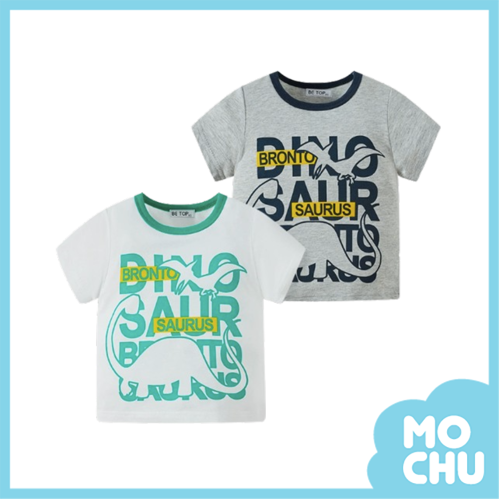 恐龍好朋友短袖上衣(二色)