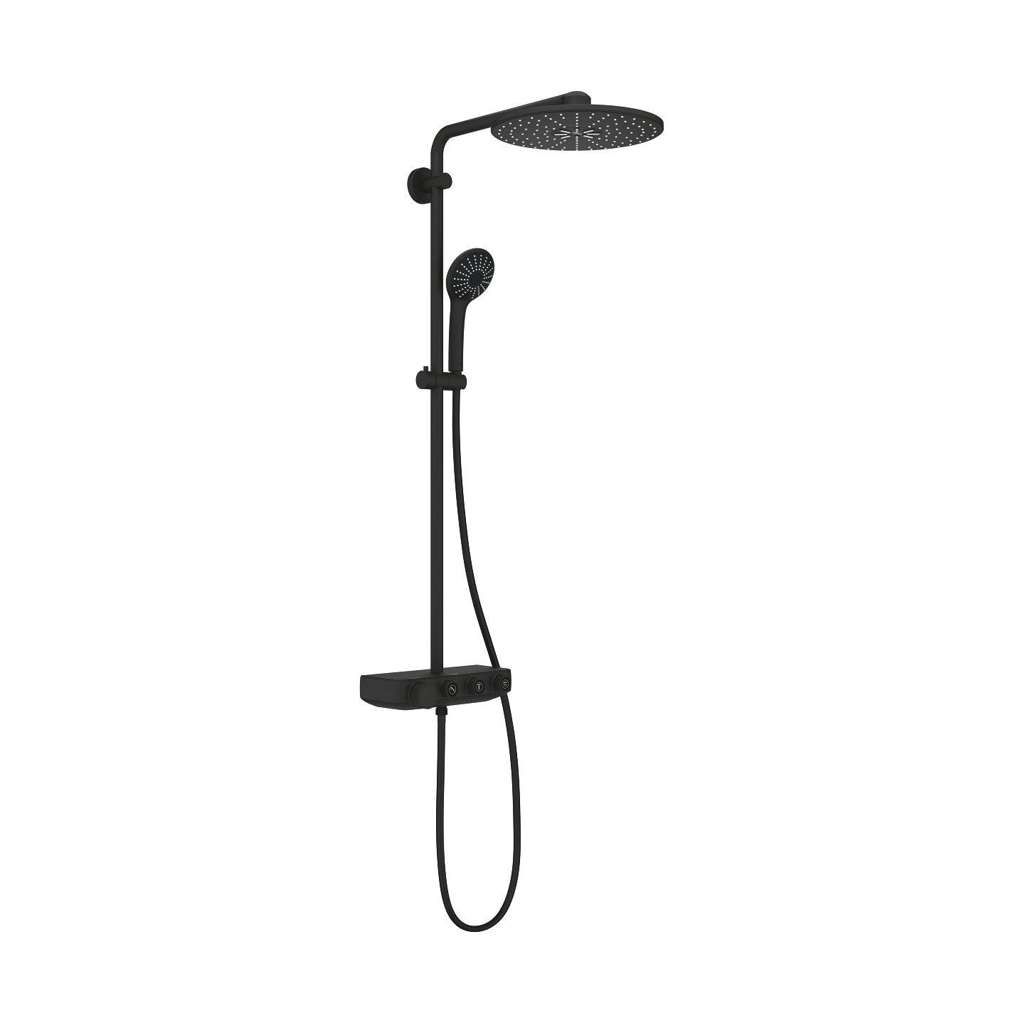 GROHE｜Euphoria SmartControl System 310 定溫淋浴花灑組（幻影黑）22120