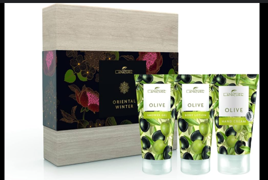 LaNature  oriental 套裝,沐浴露 50 ml+身體乳液 50 ml+護手霜 50 ml ( H3 641)