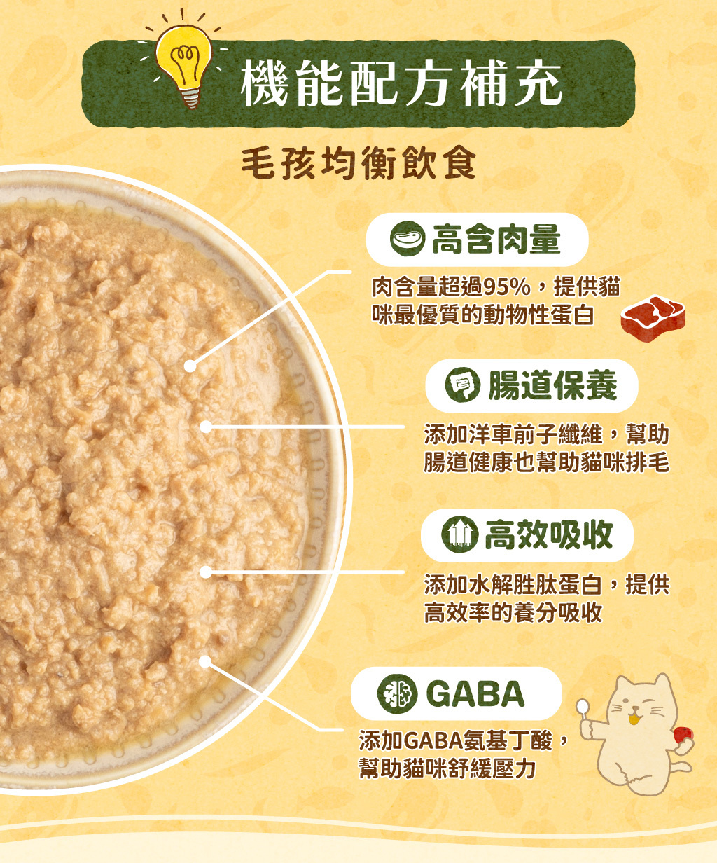 飼糧倉 | 呼嚕泥飽 保養配方 餐包 70g