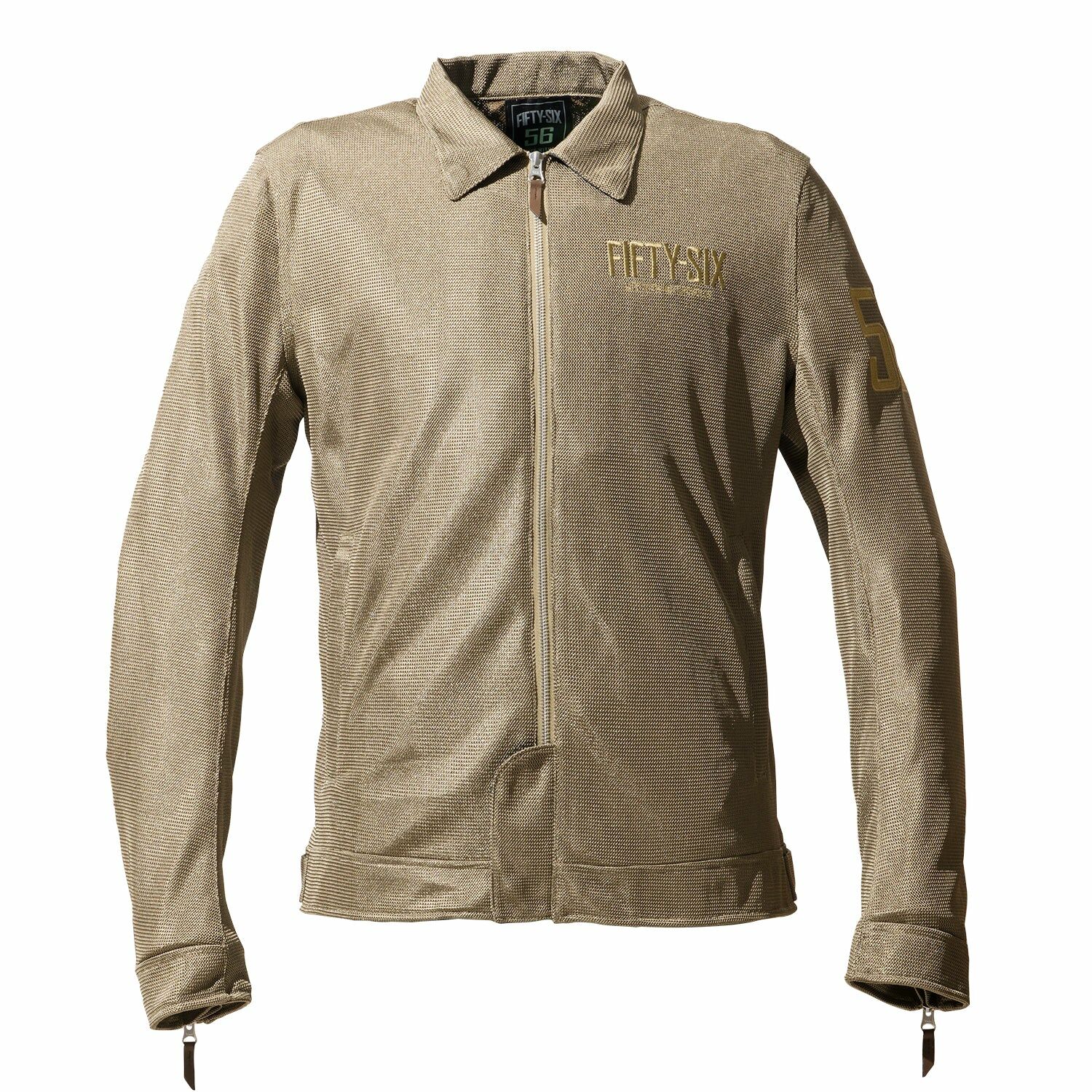 56DESIGN WORKER MESH JACKET外套，採用全身網布透氣結構，配色大膽獨特，讓夏季騎行也能輕盈舒適