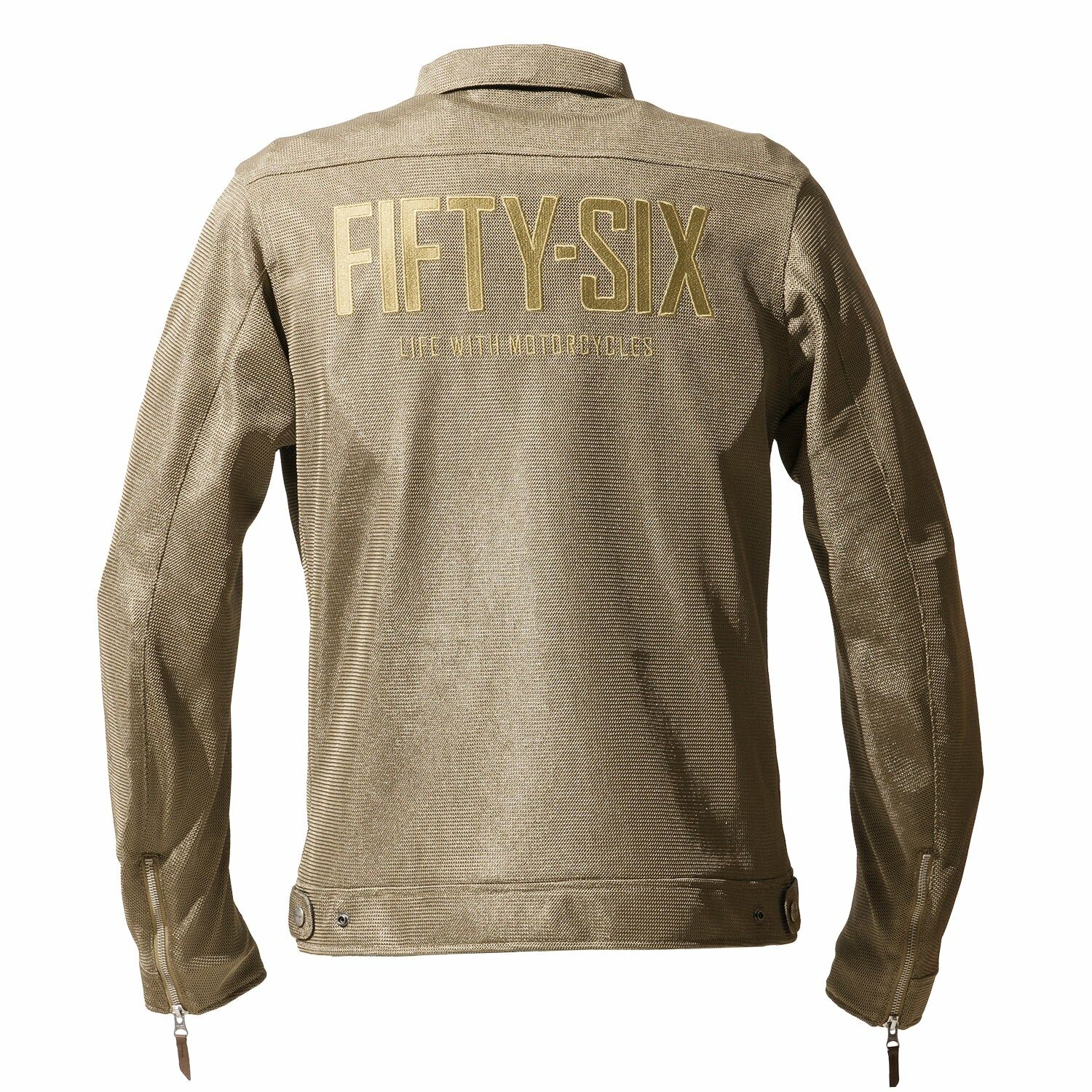 56DESIGN WORKER MESH JACKET外套，採用全身網布透氣結構，配色大膽獨特，讓夏季騎行也能輕盈舒適