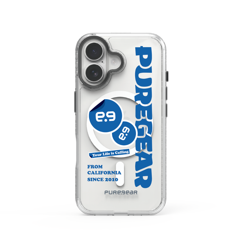 iPhone 冰鑽減壓防摔保護殼 / STICKER(格格Blue)