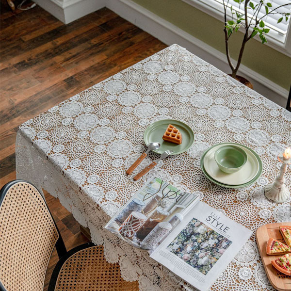 優雅圓舞曲蕾絲桌布