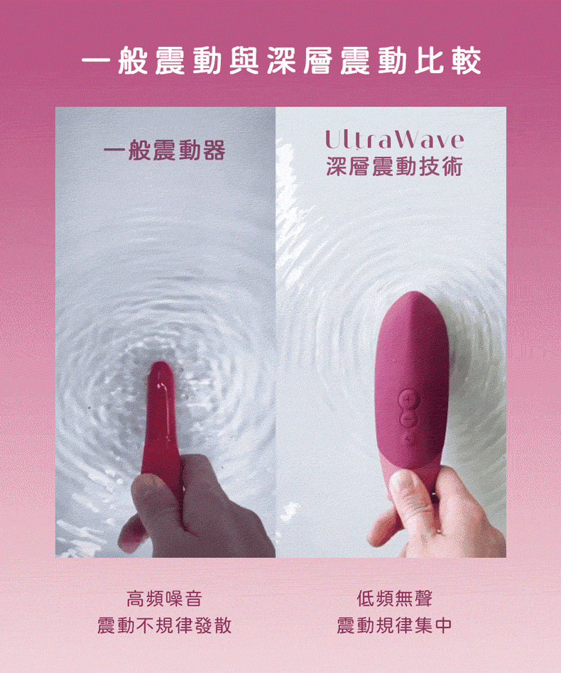 Womanizer｜Vibe｜快感稜線無聲震動器