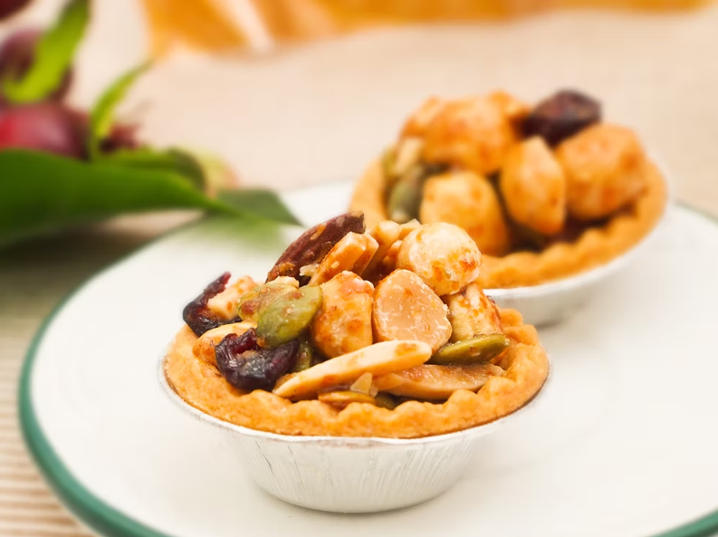 【直播】食在幸福 TW0314302 綜合堅果塔(蛋奶素) (1袋6入)