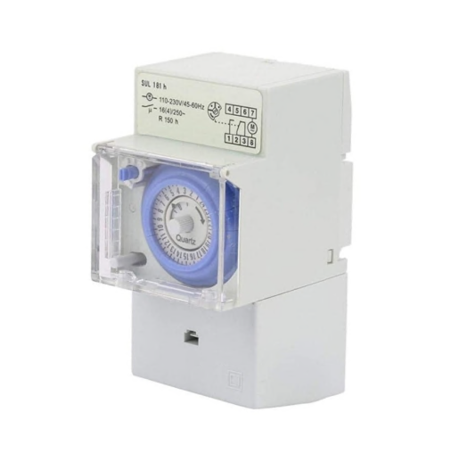 "A&B"16A路軌式機械型24H時間制(220V)