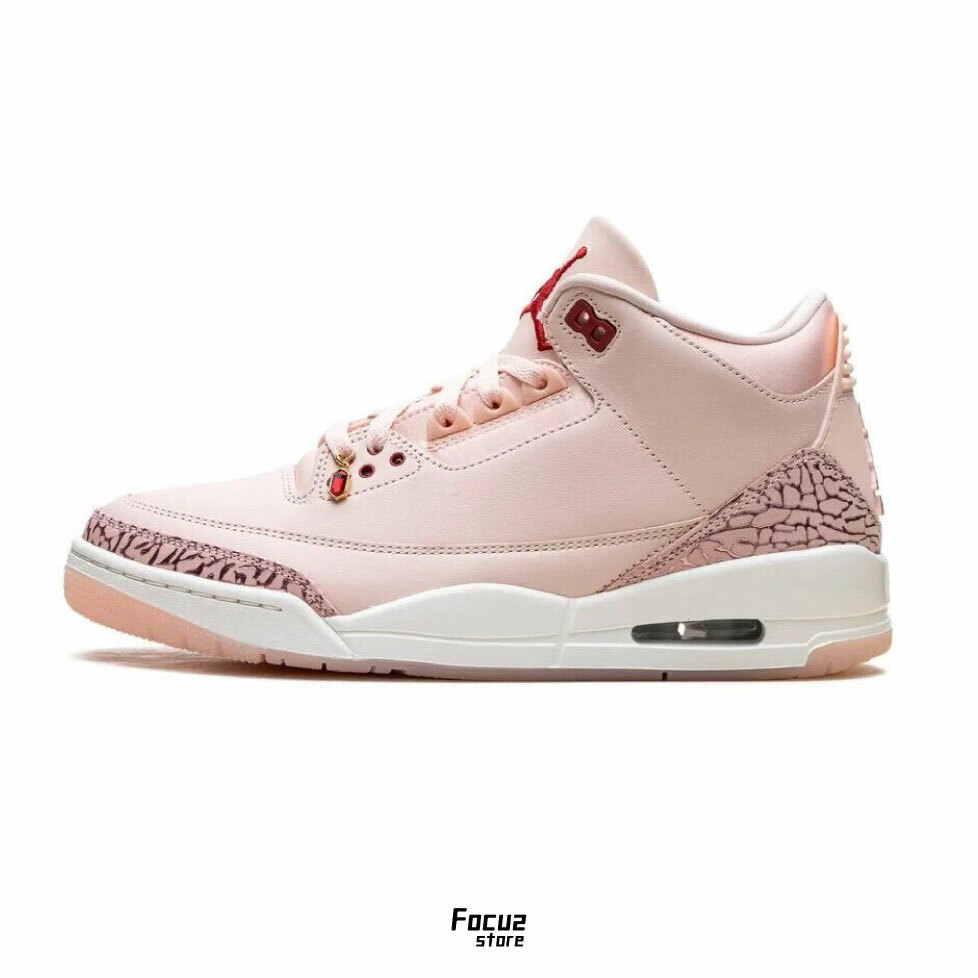 【Focus Store】現貨秒發 Nike Air Jordan 3 Retro Wmns "Valentine's Day" 情人節 HJ0178-600