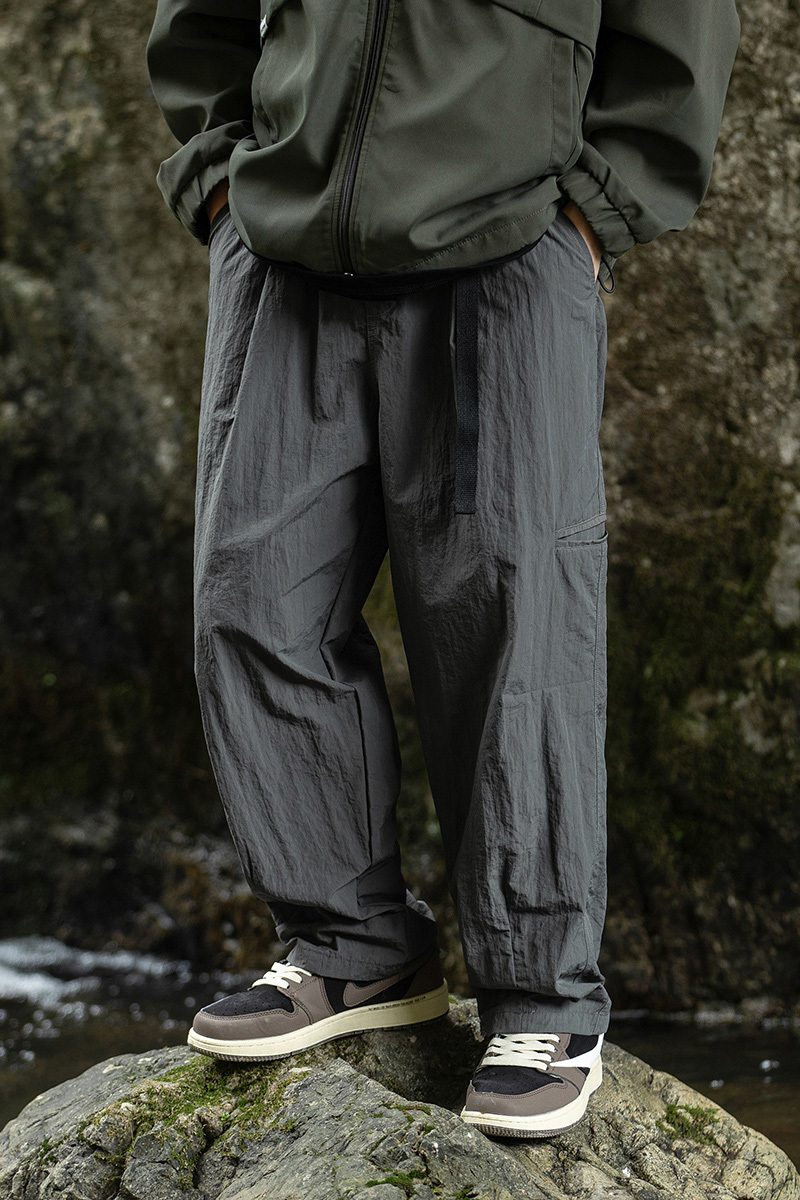 #預購 Tailor collection 防潑水 寬鬆 調節扣 工裝休閒長褲 兩色 KB2155