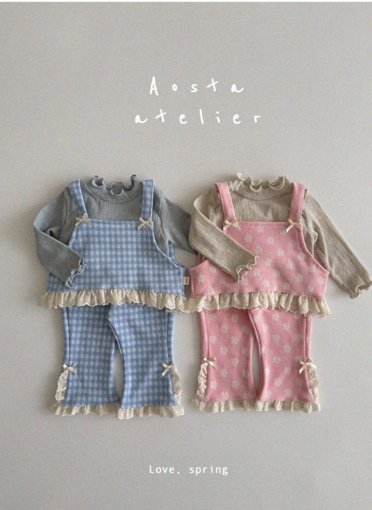 韓國 Aosta -  25春 小清新細肩背心（兩色）