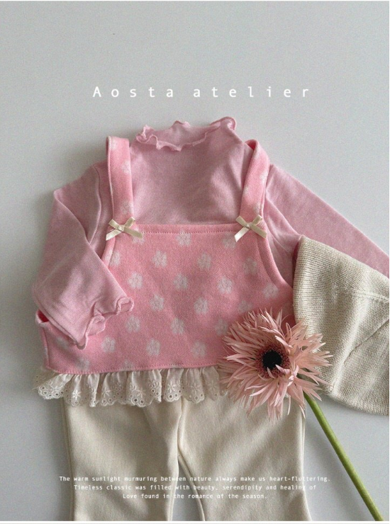 韓國 Aosta -  25春 小清新細肩背心（兩色）