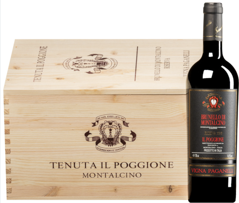 Il Poggione Brunello di Montalcino Riserva Vigna Paganelli 2015 (RP97) - 6 Bottle Pack