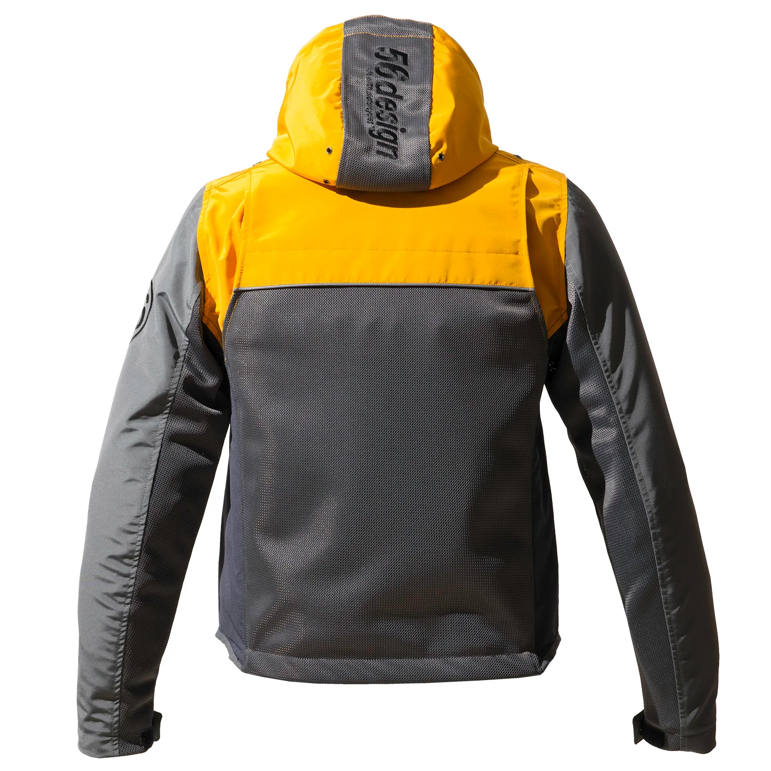 56DESIGN HALF MESH PARKA外套，夏日透氣升級款，結合彈性剪裁與繽紛配色，打造專屬個性風格