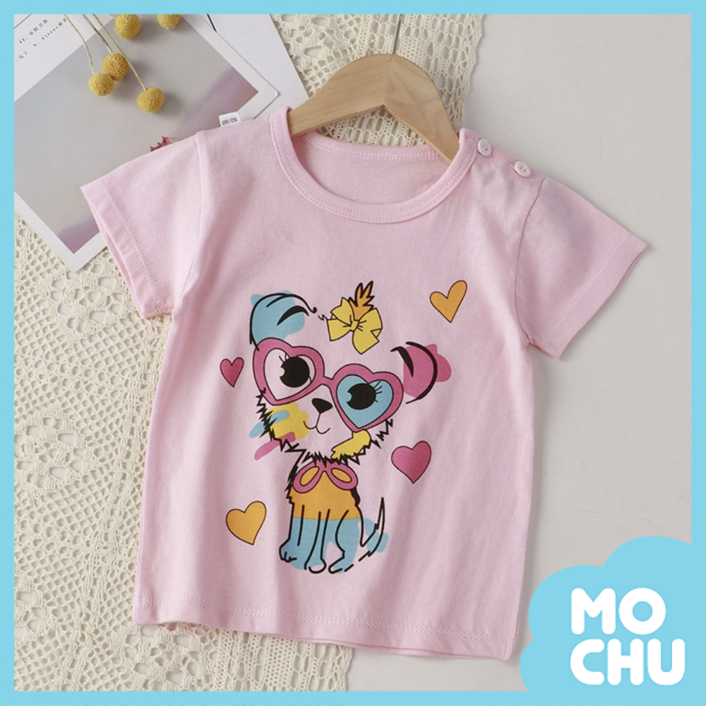 愛心狗狗短袖上衣
