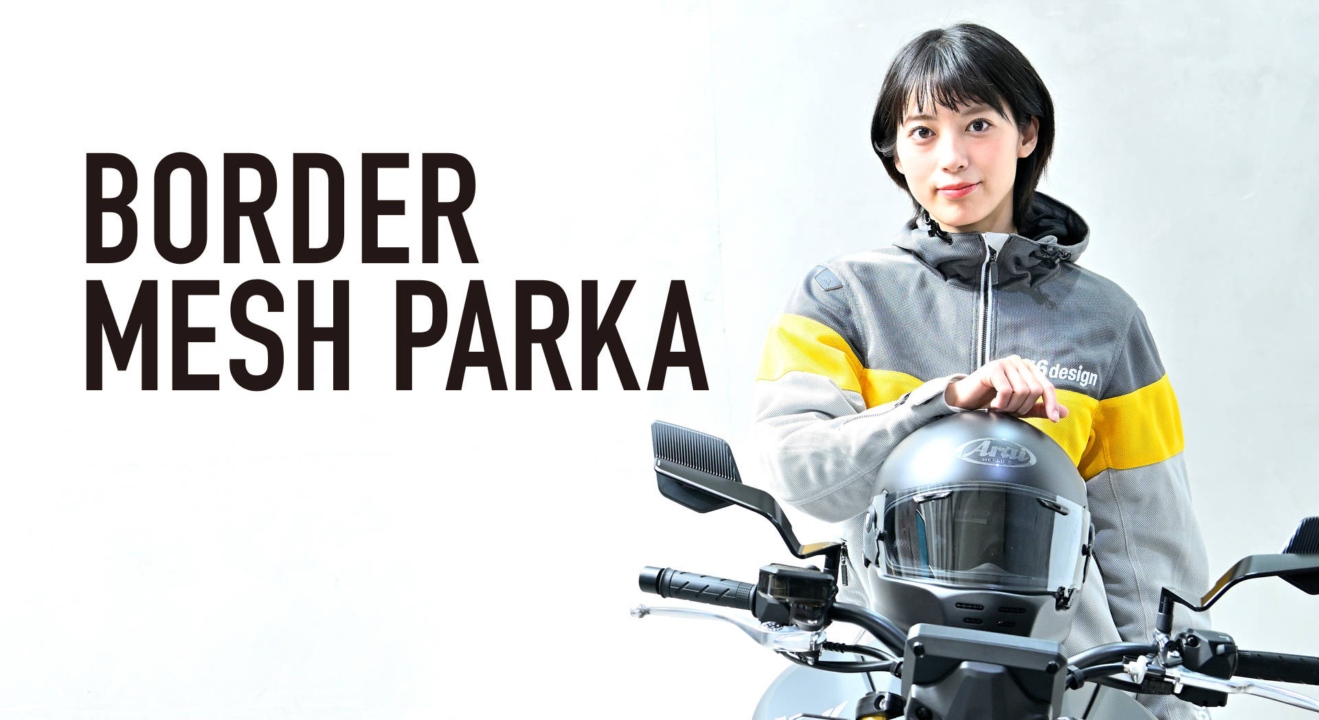 56DESIGN KUSHITANI Mesh Hoodie，騎士專屬透氣外套，亮眼撞色與大膽線條設計，展現聯名獨特風格