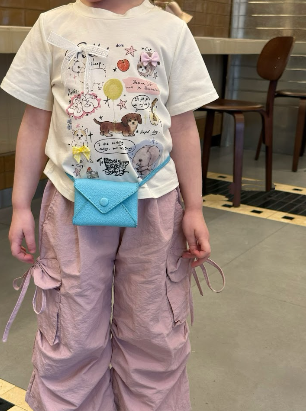 BYB03B140PE 提子色街頭風側袋長褲