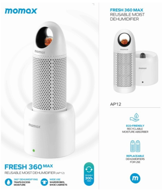 Momax 抽濕棒Fresh 360 Max (H3 KA646)