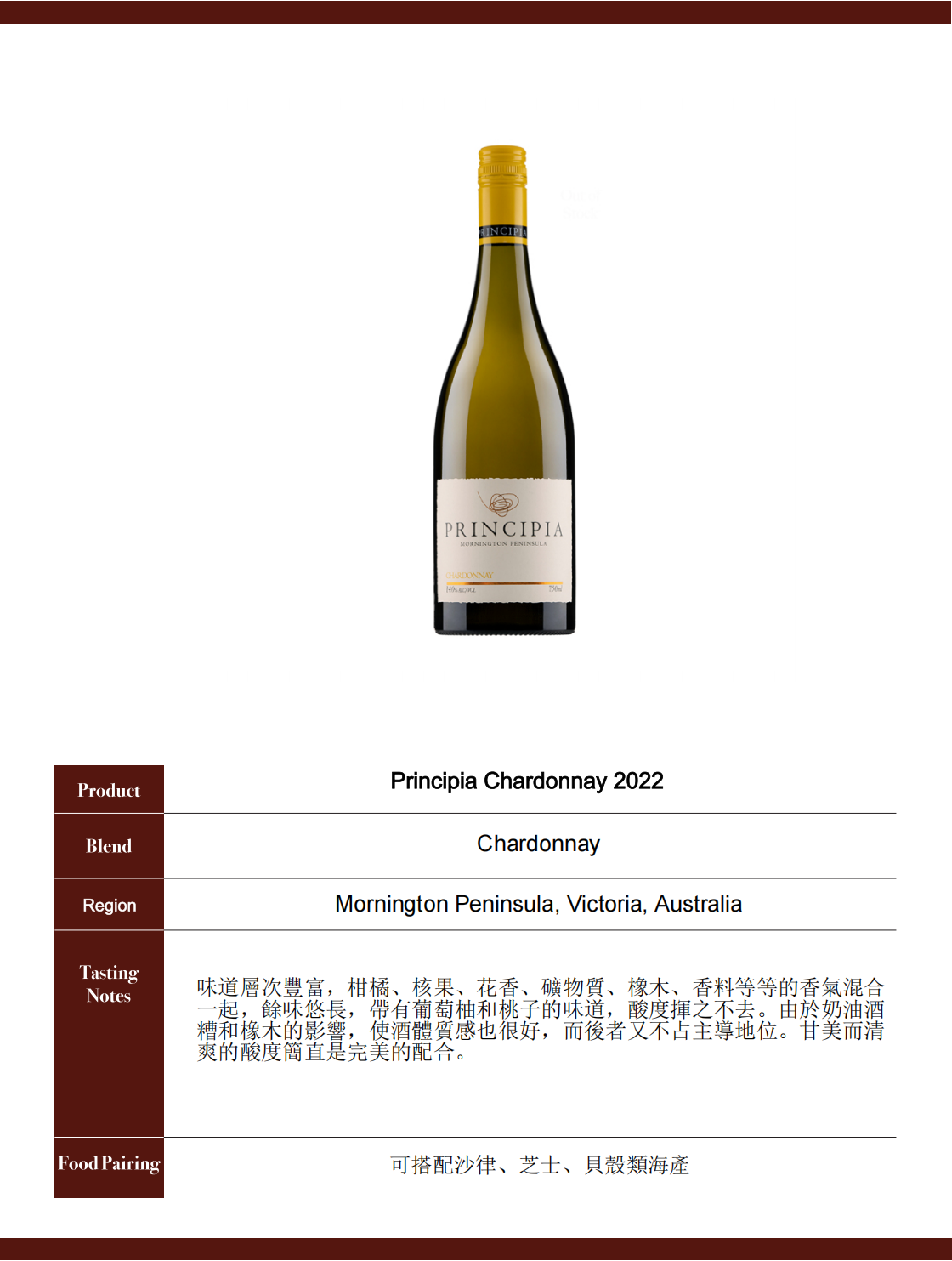 Principia Chardonnay 2022