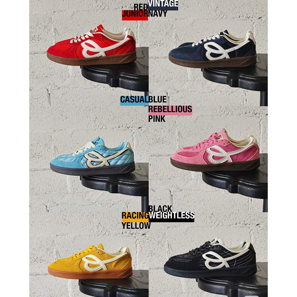 明星同款 HBD x WE FLOWER 聯名款 小花 愛心 多巴胺配色 情侶款 德訓鞋 復古休閒鞋