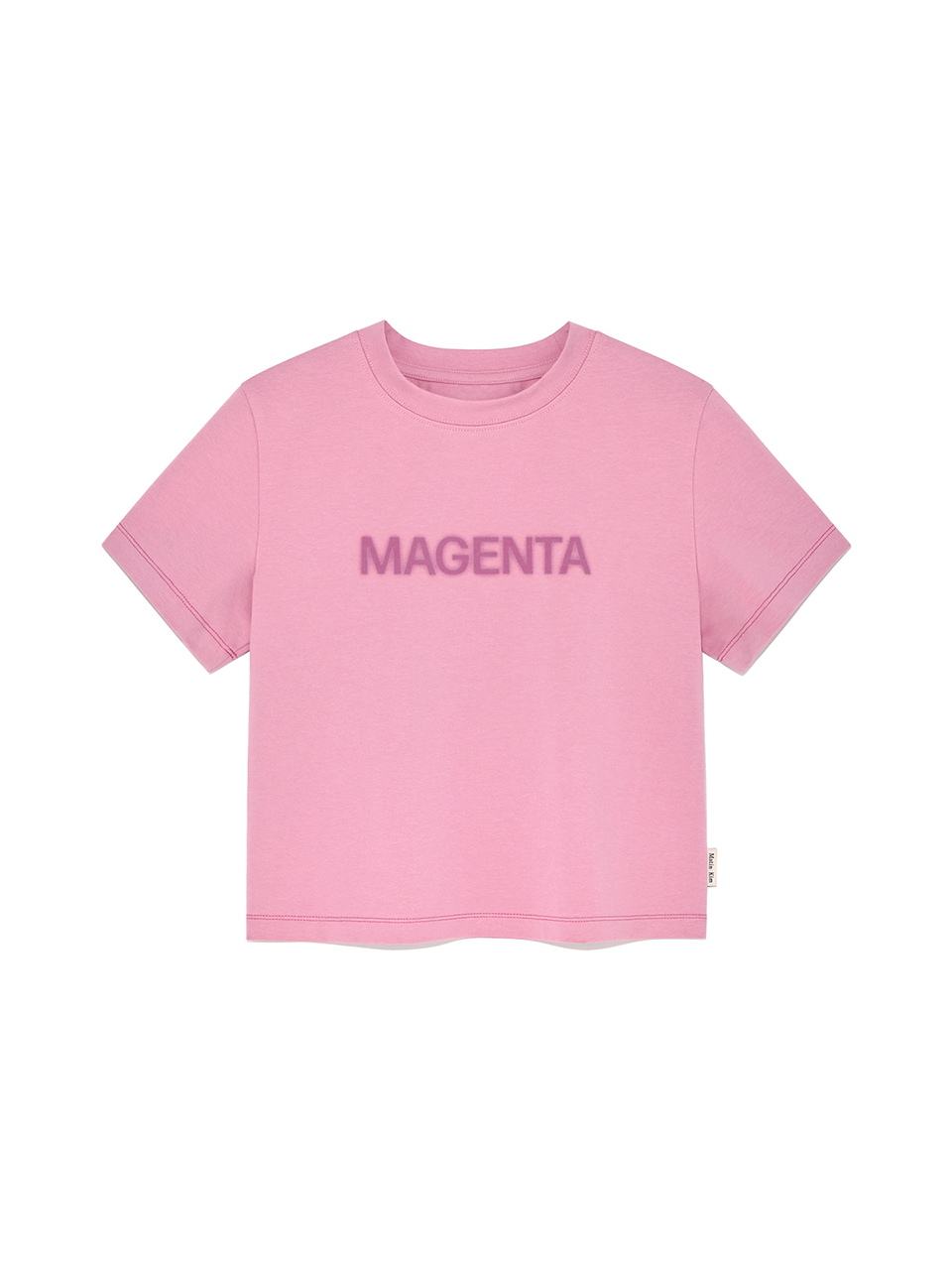 色彩印花上衣 粉色