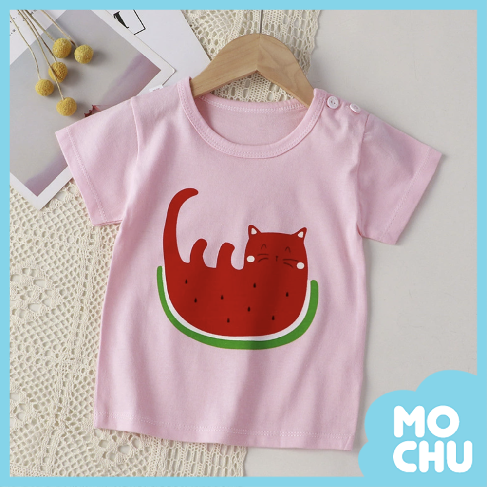 西瓜貓咪短袖上衣