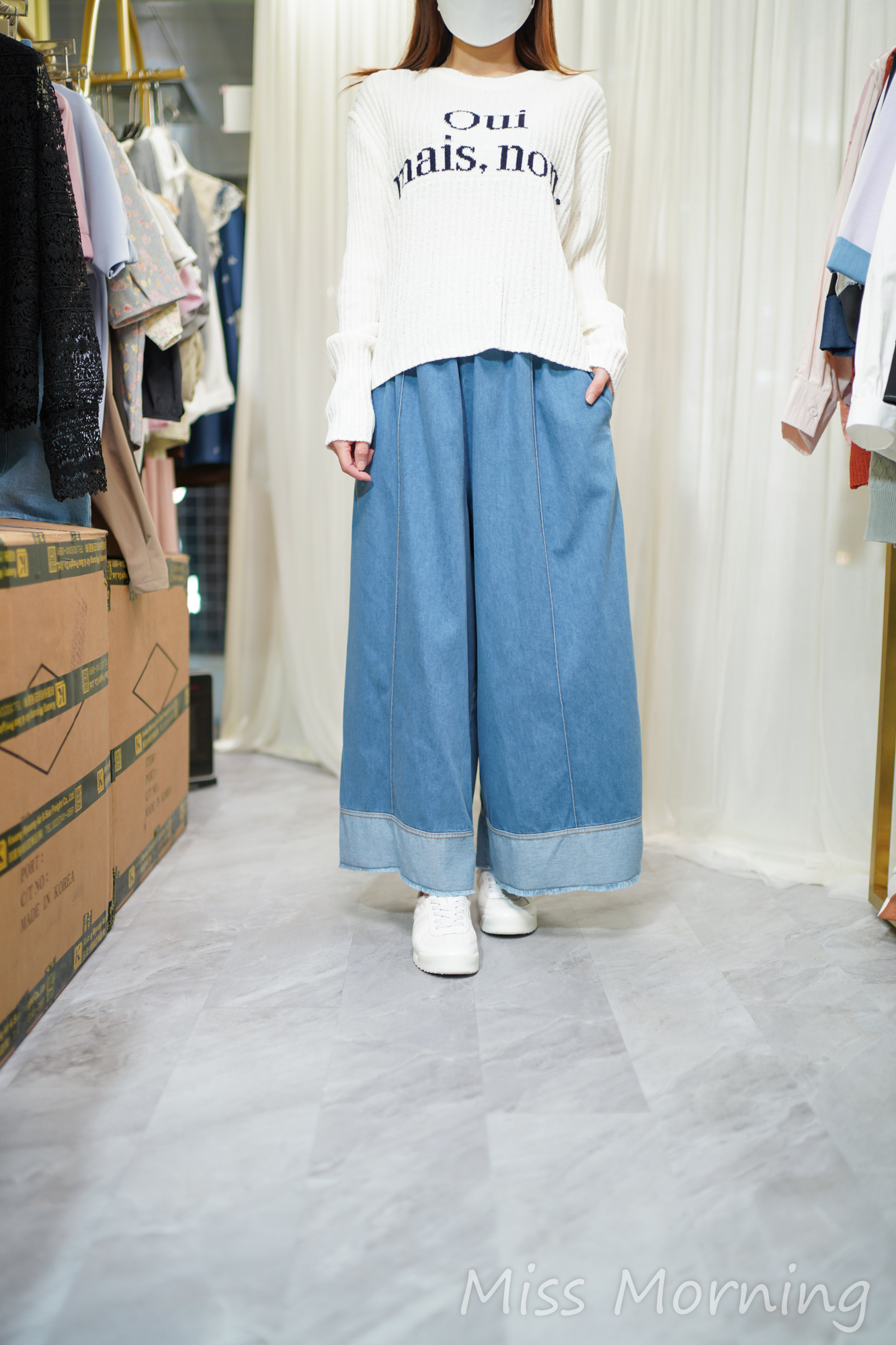 簡約悠閑換季薄線衫(14469)&顯瘦必選自由自在的闊牛(33902)