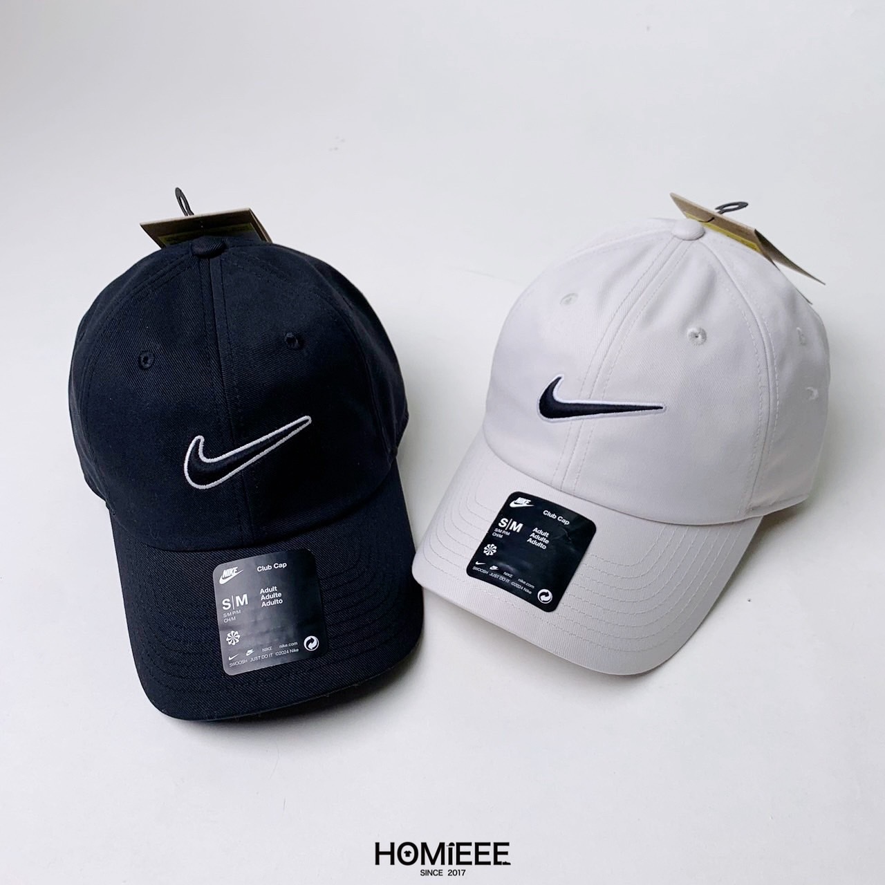 Nike Club Swoosh Cap 老帽 黑色 米色 男女可戴 [FB5369]