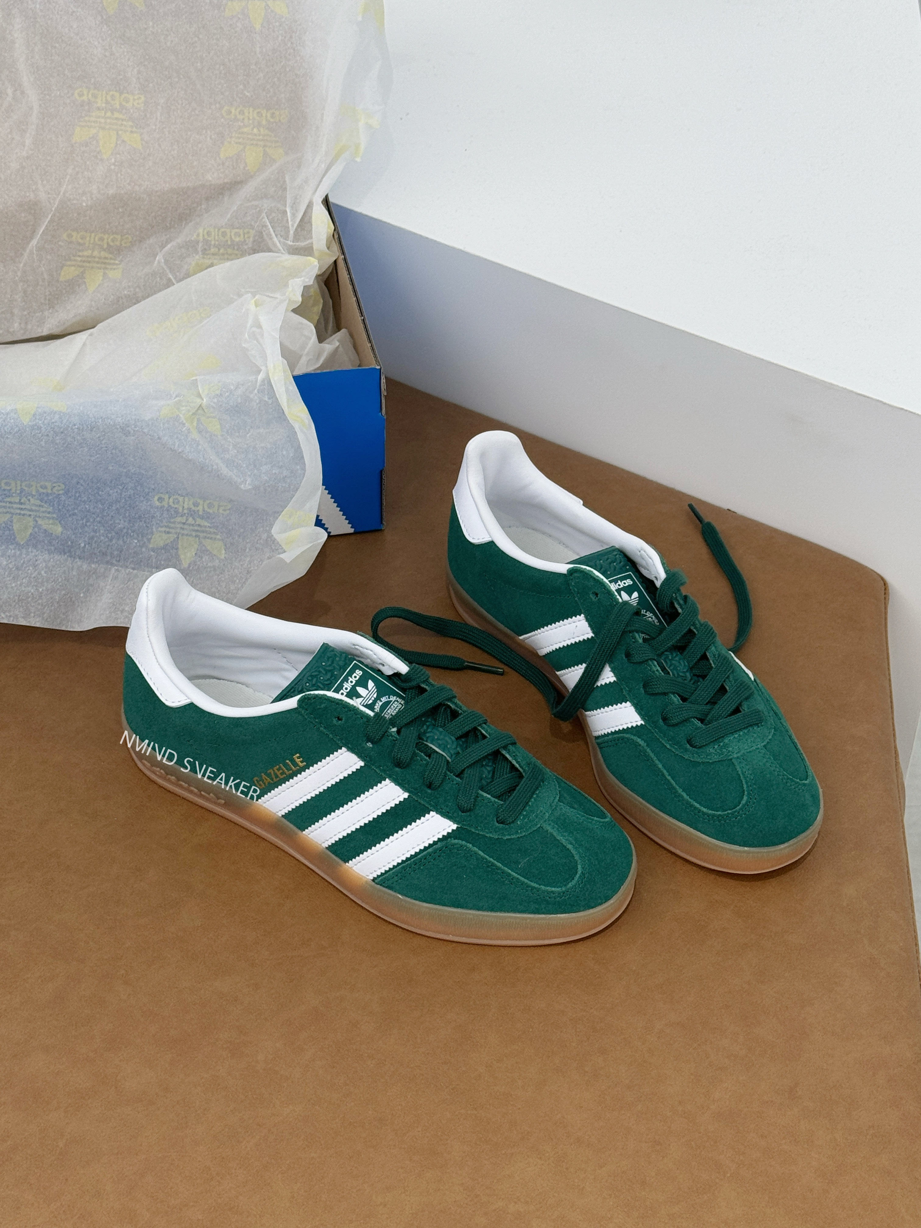 <快速出貨> Adidas Gazelle Indoor 焦糖綠 (JI2062)