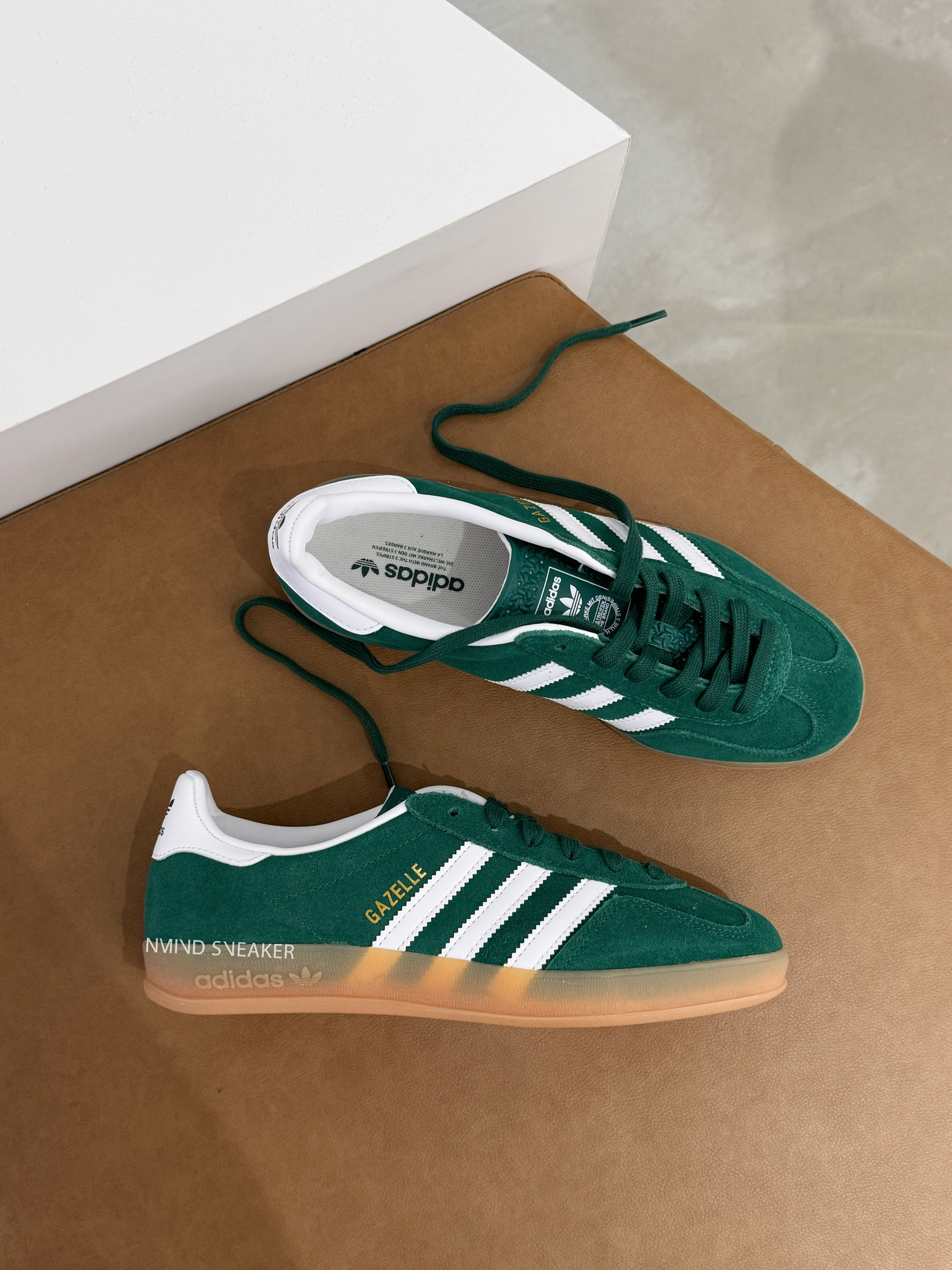 <快速出貨> Adidas Gazelle Indoor 焦糖綠 (JI2062)