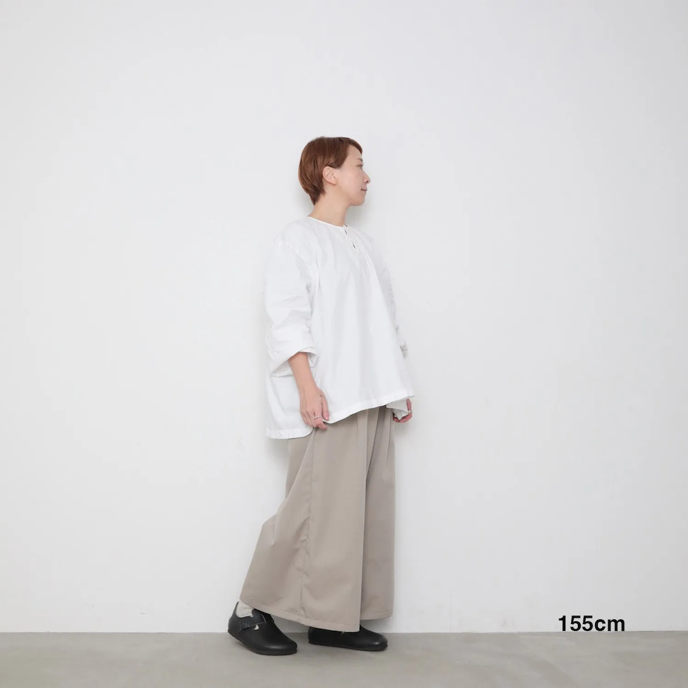 OMAKE.jp 前摺單釦褲MakiPants 沙色