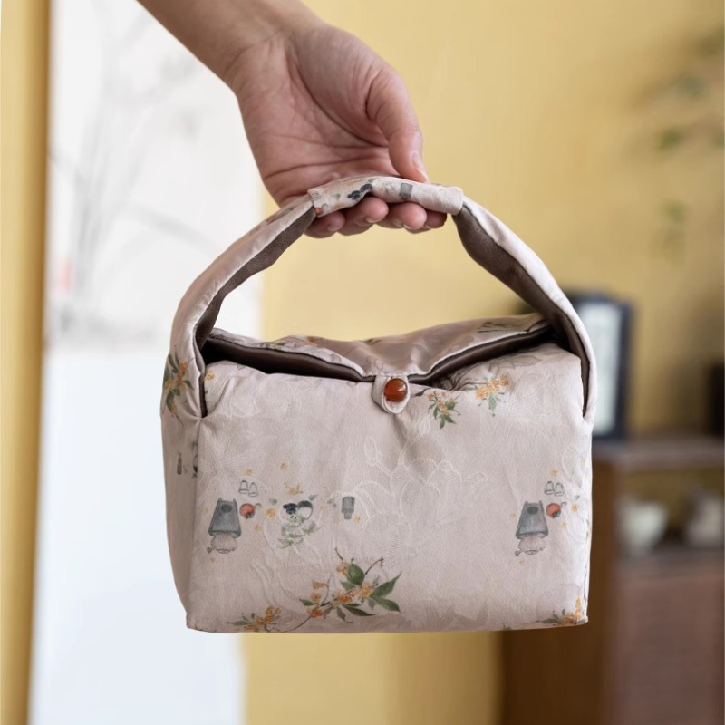 雲紗茶具收納包