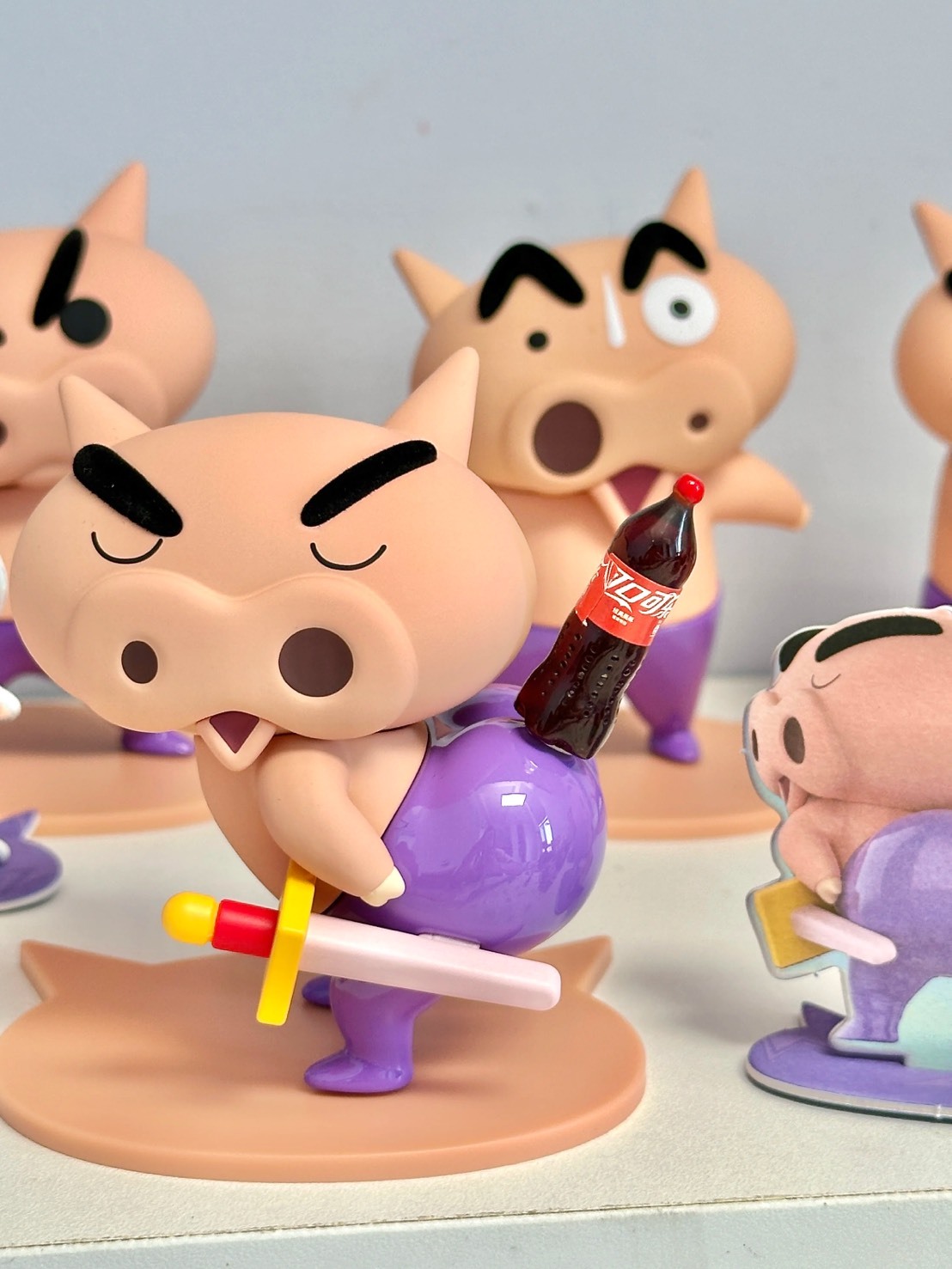 蠟筆小新 不理不理 肥嘟嘟左衛門 日常系列 盲盒 公仔 8+1款隱藏款