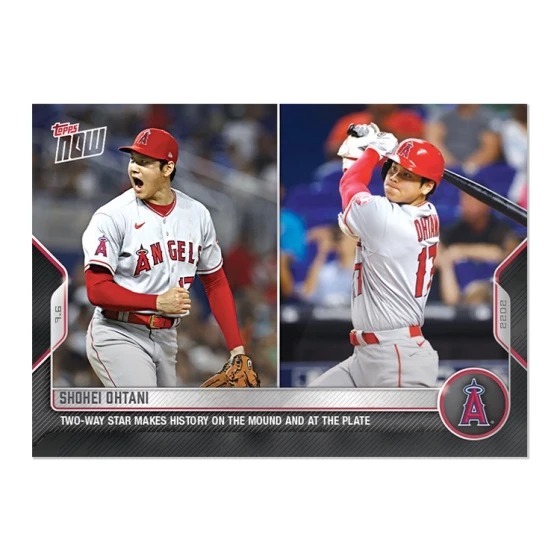 SHOHEI OHTANI 2022 TOPPS NOW Baseball  Card  Shohei Ohtani  Exclusive #478