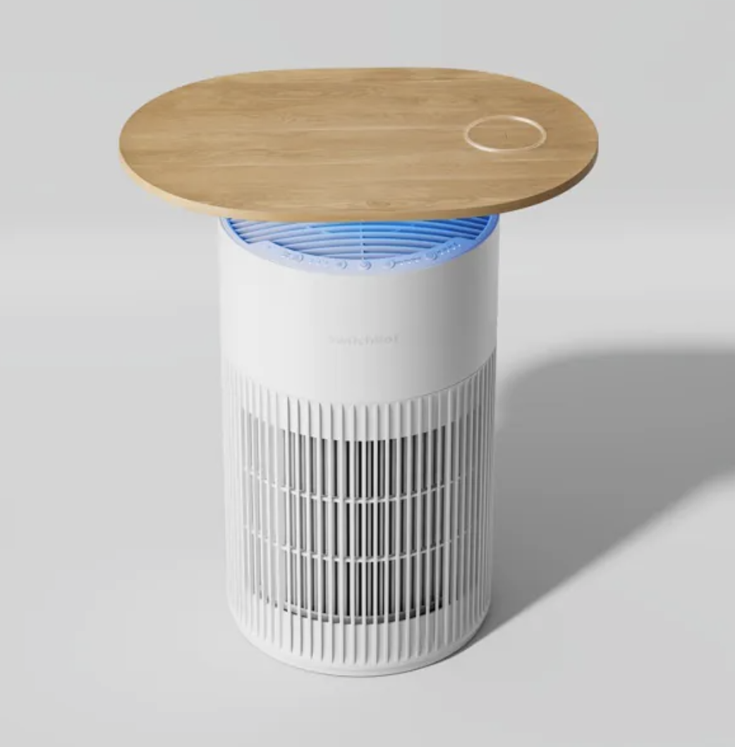 『早鳥預售』SwitchBot Air Purifier (Table) 寵物智能空氣清新機 【連茶几+無線充】