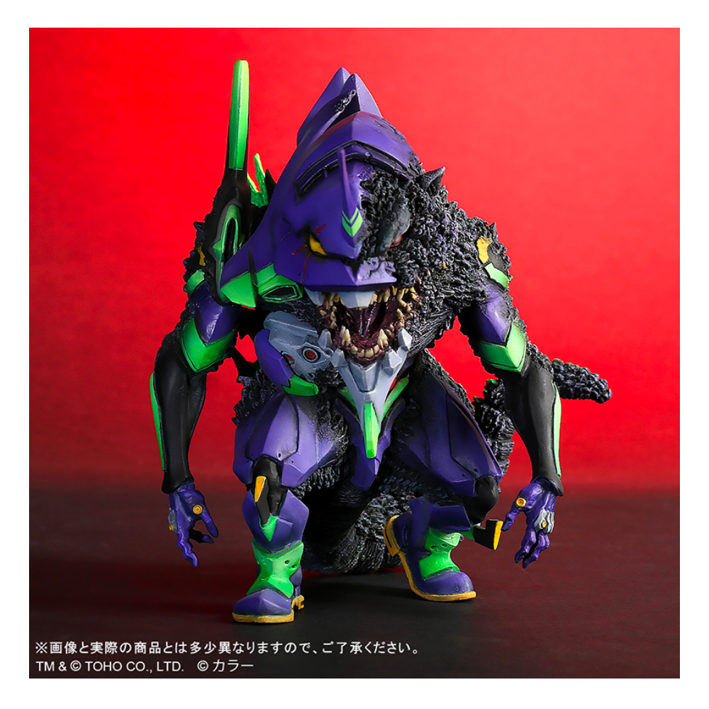 DEFO-REAL 哥斯拉 x 新世紀福音戰士 【ゴジラ対エヴァ】デフォリアル エヴァンゲリオン初号機“G”覚醒形態