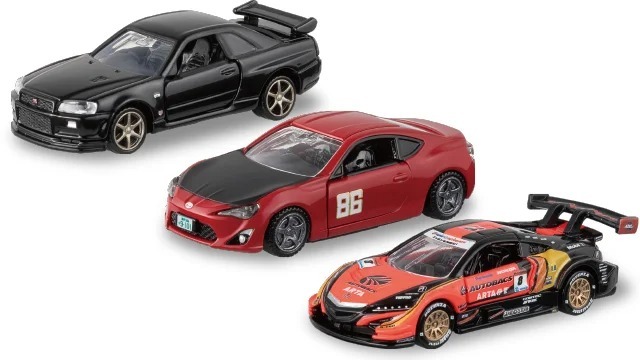 TAKARA TOMY 10th Anniversary MiniCars 4台 TAKARA TOMY 10th