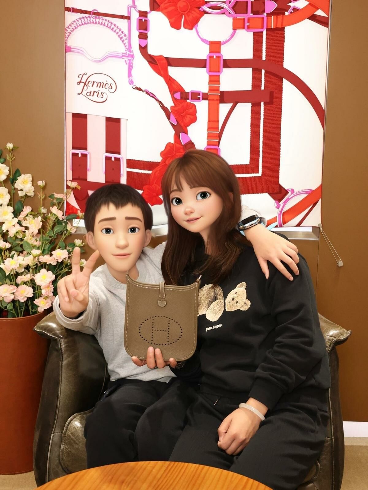 15/2/2025購買【感謝支持】 暖男先生爽快埋單mini E 大象銀🐘送比太太禮物🎁 超sweet💕 感謝你哋嘅支持🫶