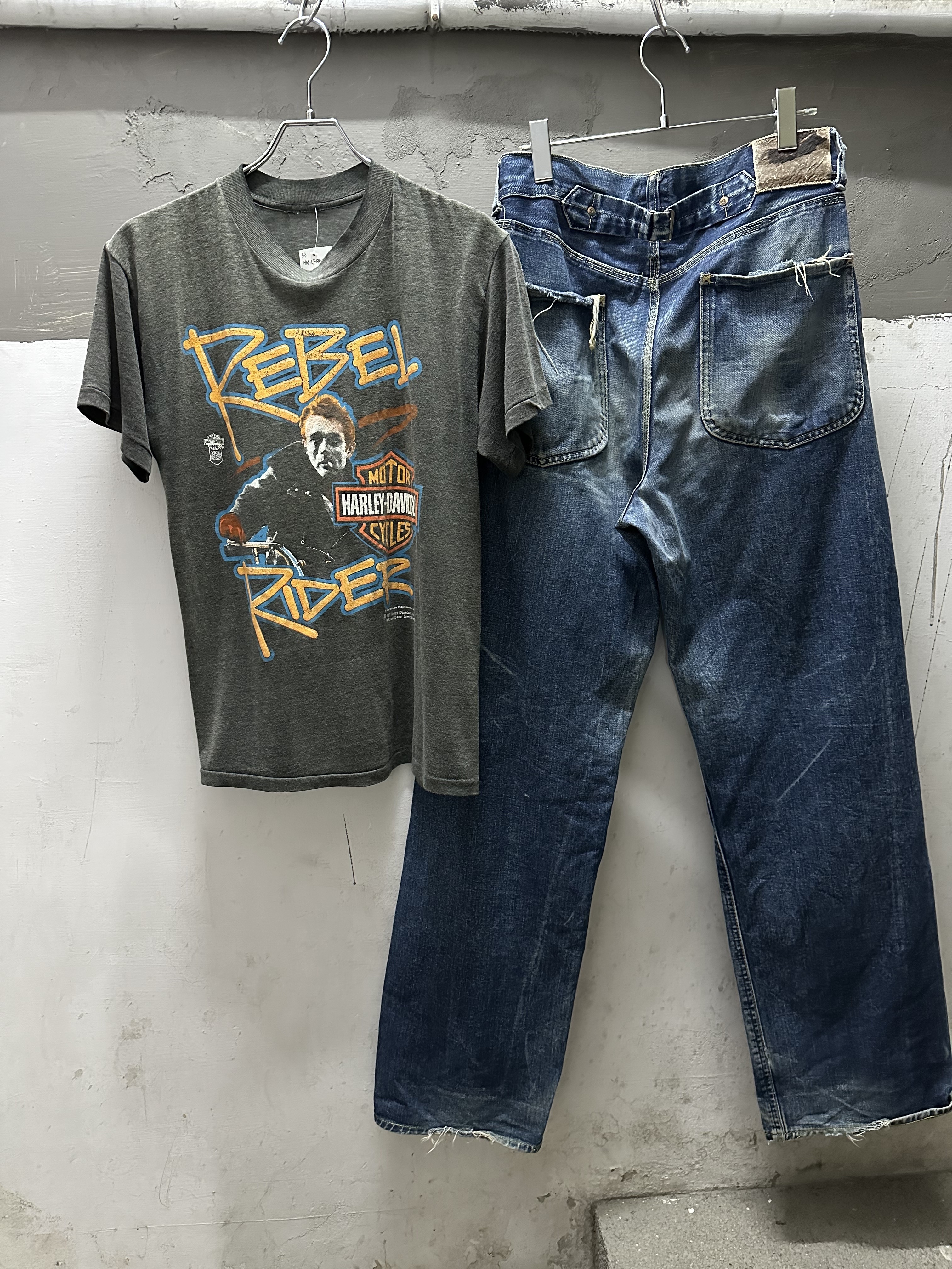 80s Harley Davidson X James Dean T-shirt