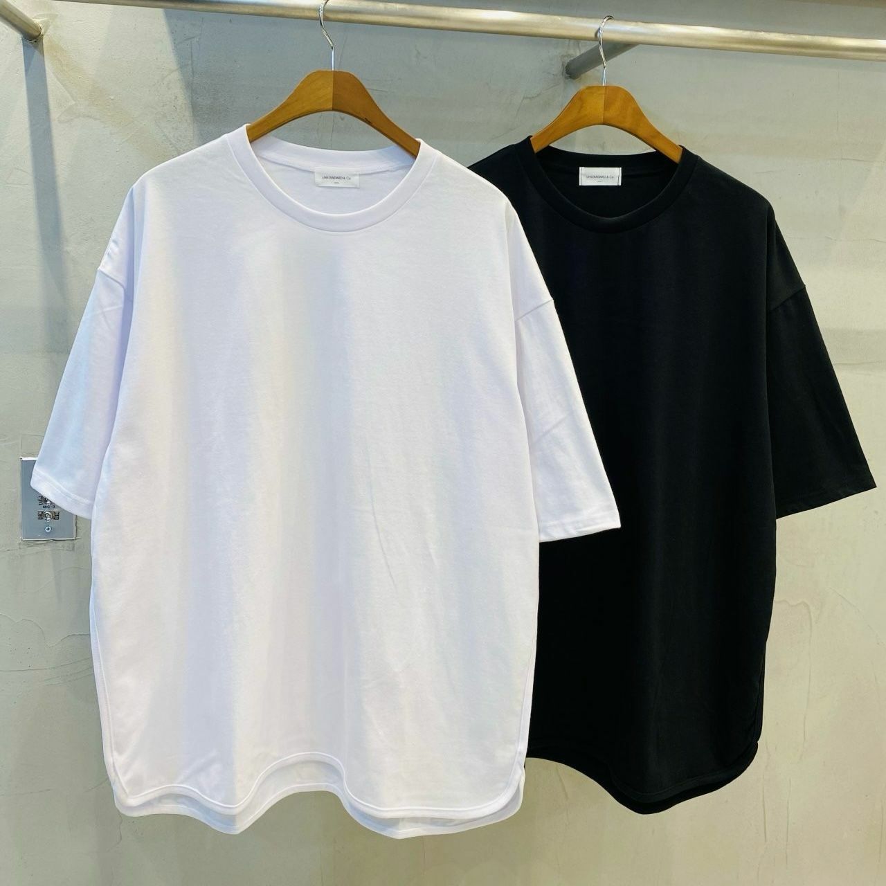 OverSize淨色短袖Tee UNSTANDARD-107T