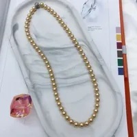 [S] GEMZ & CO RCS 1 SET NECKLACE & BRACELET,GOLD PEARL, NE-025/BR-025 (Z154)