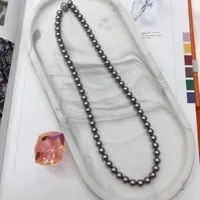 [S] GEMZ & CO RCS 1 SET NECKLACE & BRACELET,MAUVE PEARL, NE-018/BR-018 (Z156)