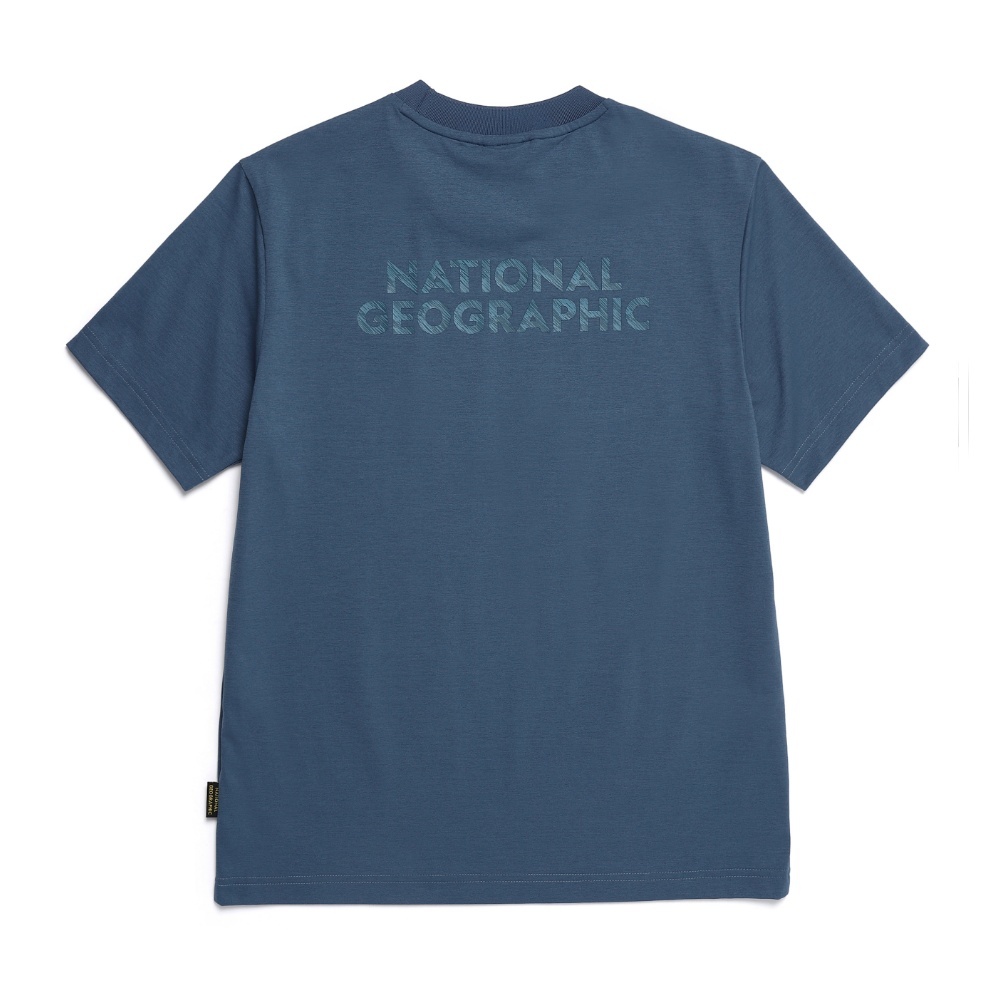 【NATIONAL GEOGRAPHIC】TORQUATUS SMALL LOGO半袖Tシャツ 女裝TRUTA LOGO短袖T恤