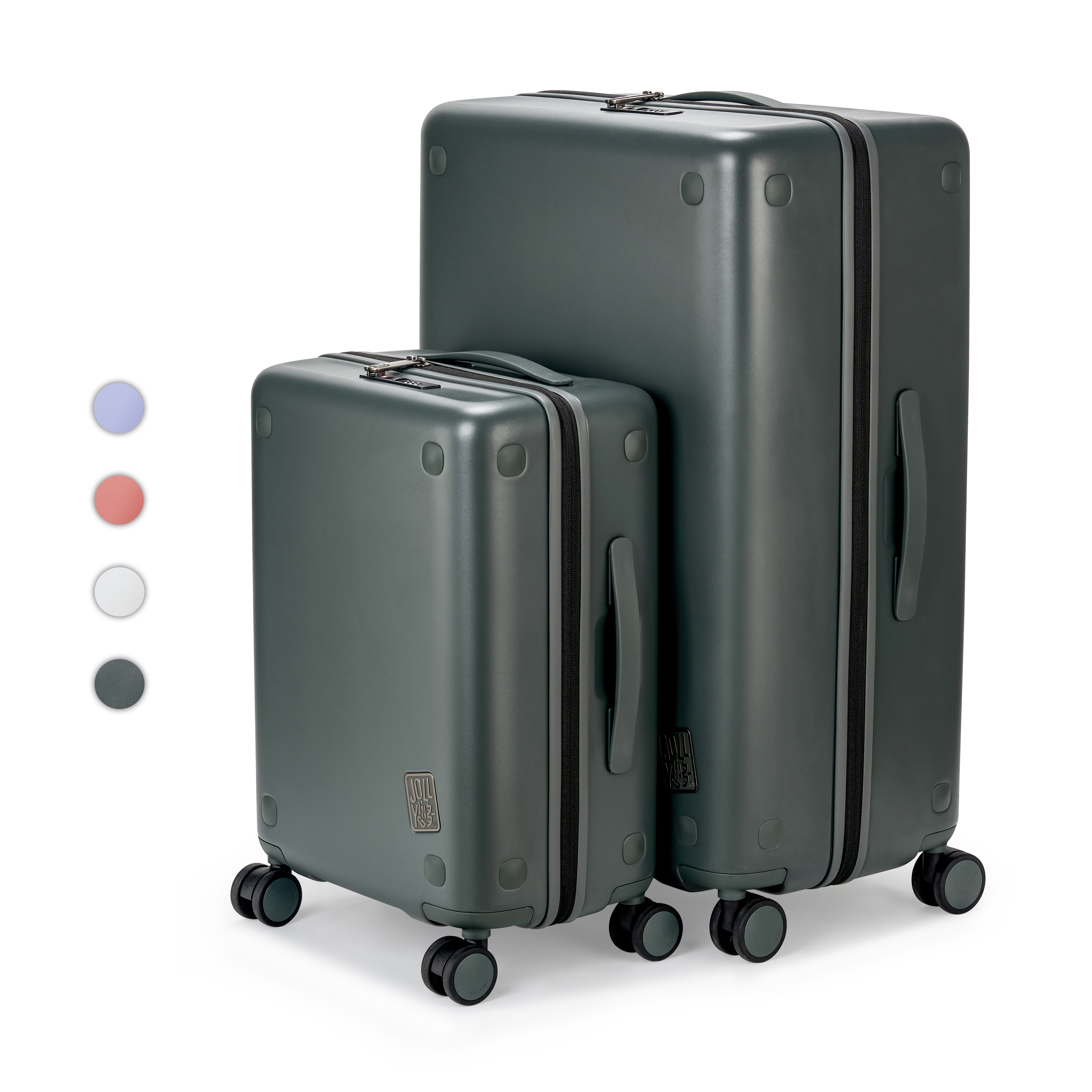 Jollying Dots 磁扣式相連行李箱 28吋+20吋 (四色)