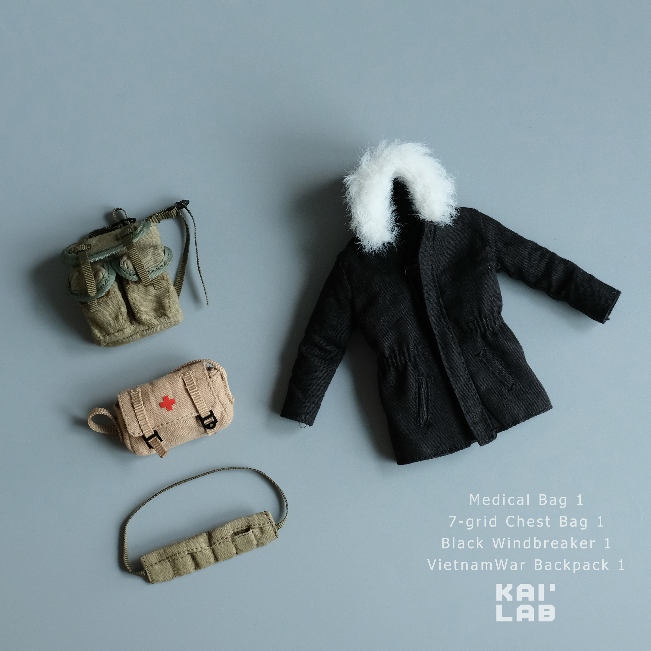 KAILAB- 1/12 Junkyard Joe Accessories Set (Mezco Fit)