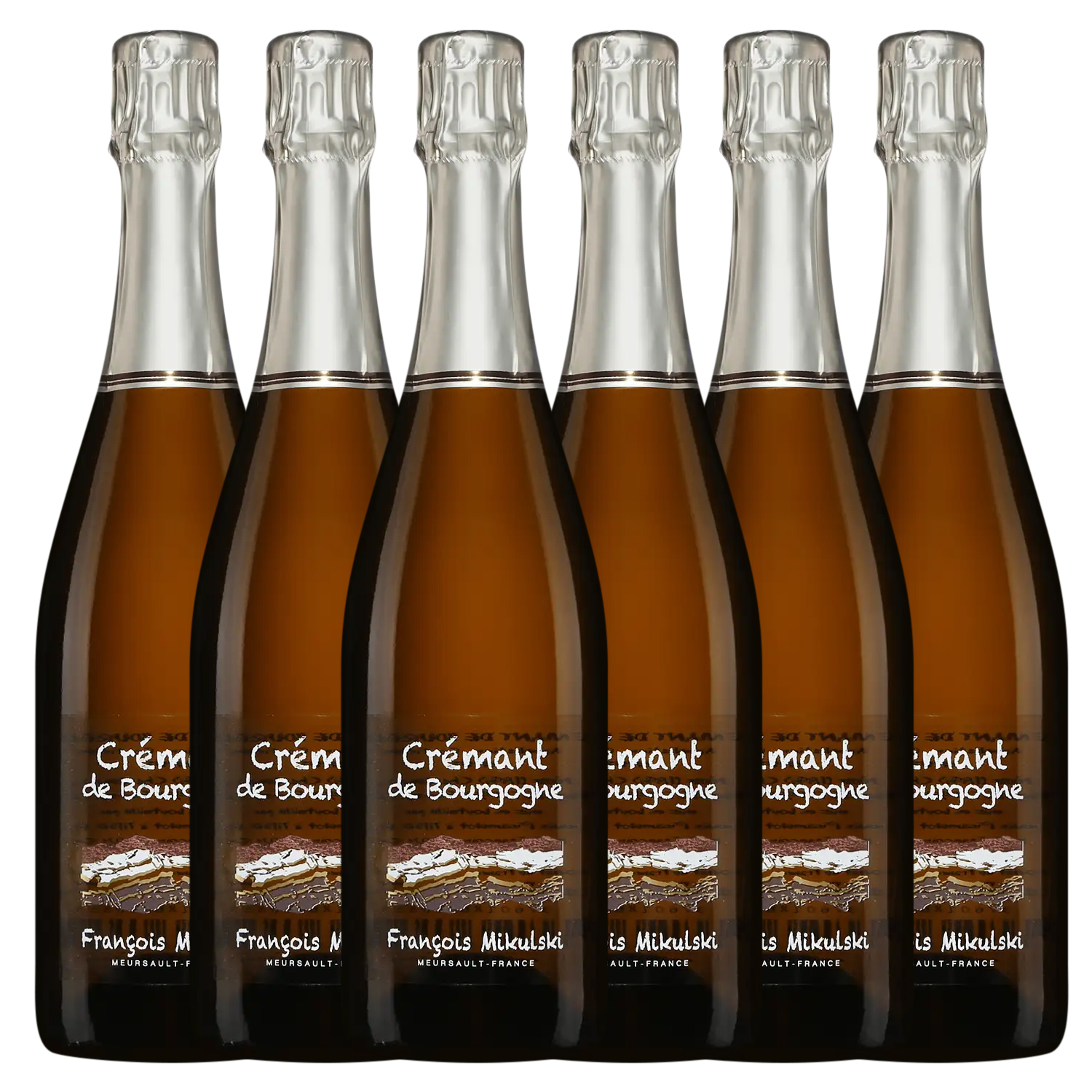 Francois Mikulski Cremant De Bourgogne - 6 Bottle Pack